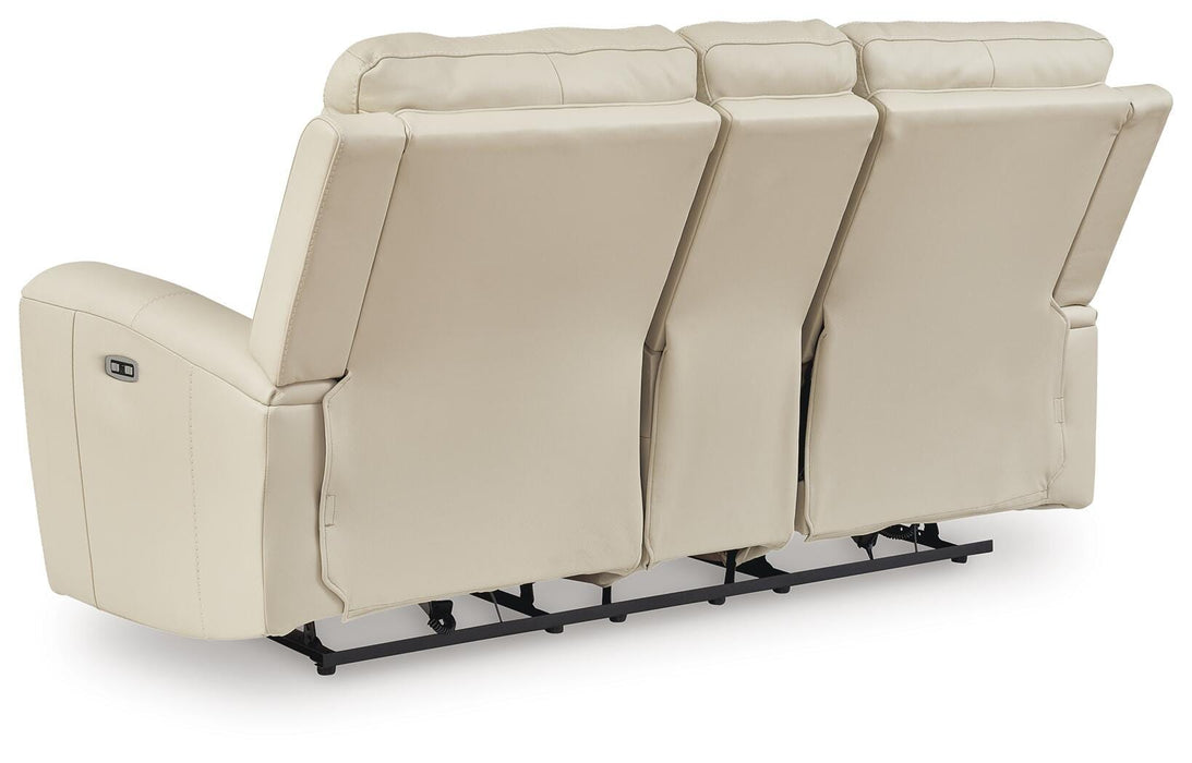 Dahlmoore Power Reclining Loveseat with Console - Valley Furniture (Rohnert Park, CA)
