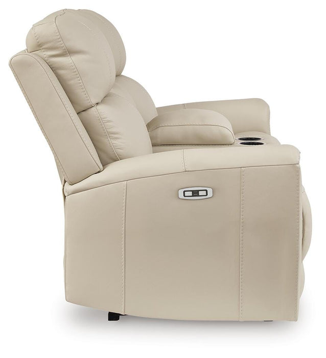 Dahlmoore Power Reclining Loveseat with Console - Valley Furniture (Rohnert Park, CA)