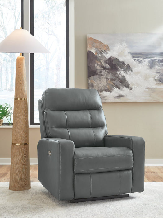 Pennacle Pier Power Recliner - Valley Furniture (Rohnert Park, CA)