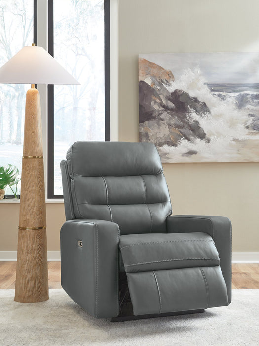 Pennacle Pier Power Recliner - Valley Furniture (Rohnert Park, CA)