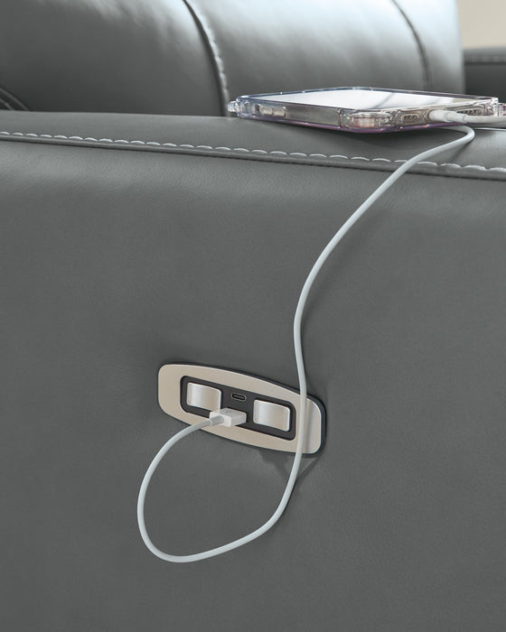 Pennacle Pier Power Recliner - Valley Furniture (Rohnert Park, CA)