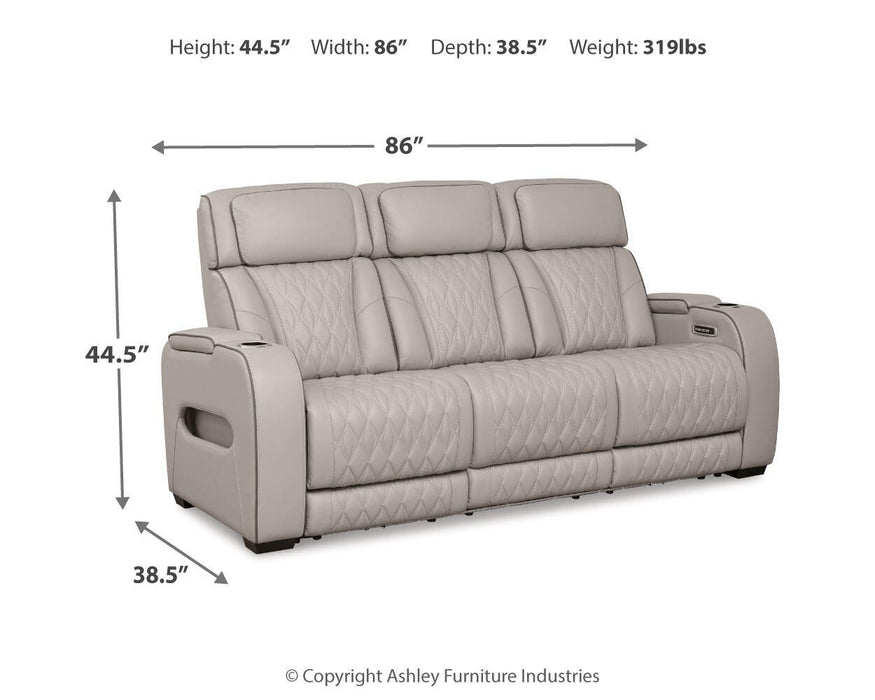 Boyington Power Reclining Sofa - Valley Furniture (Rohnert Park, CA)
