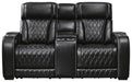 Boyington Power Reclining Loveseat with Console - Valley Furniture (Rohnert Park, CA)