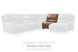 DeepWakes Power Reclining Sectional with Chaise - Valley Furniture (Rohnert Park, CA)