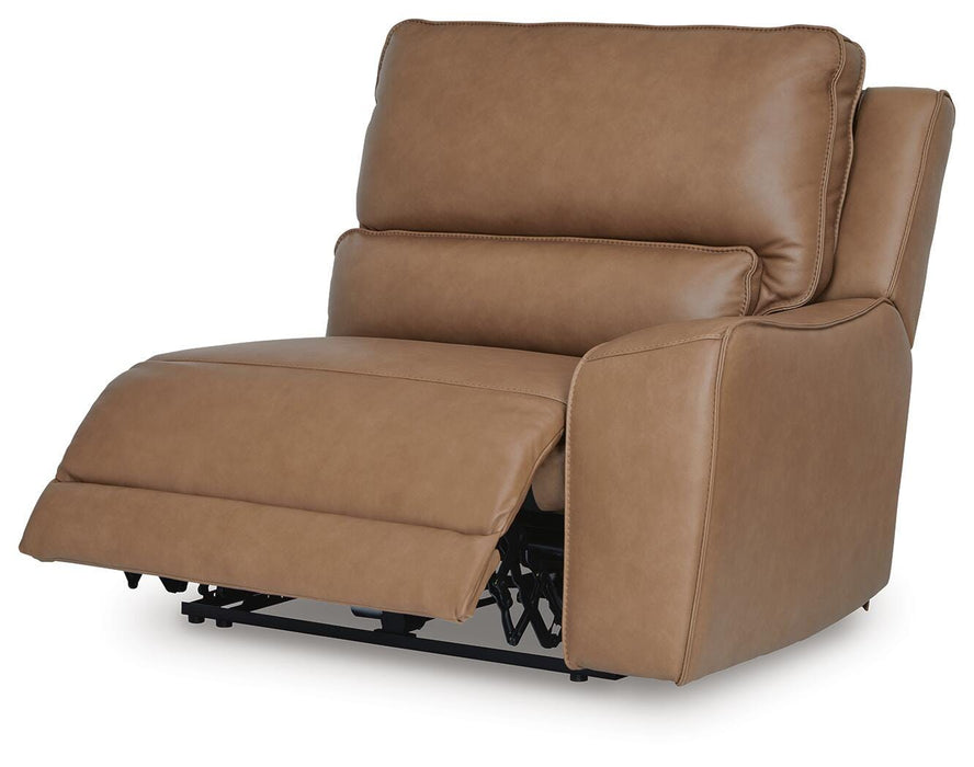 DeepWakes Power Reclining Sectional with Chaise - Valley Furniture (Rohnert Park, CA)