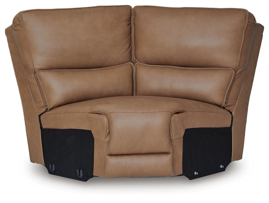 DeepWakes Power Reclining Sectional with Chaise - Valley Furniture (Rohnert Park, CA)