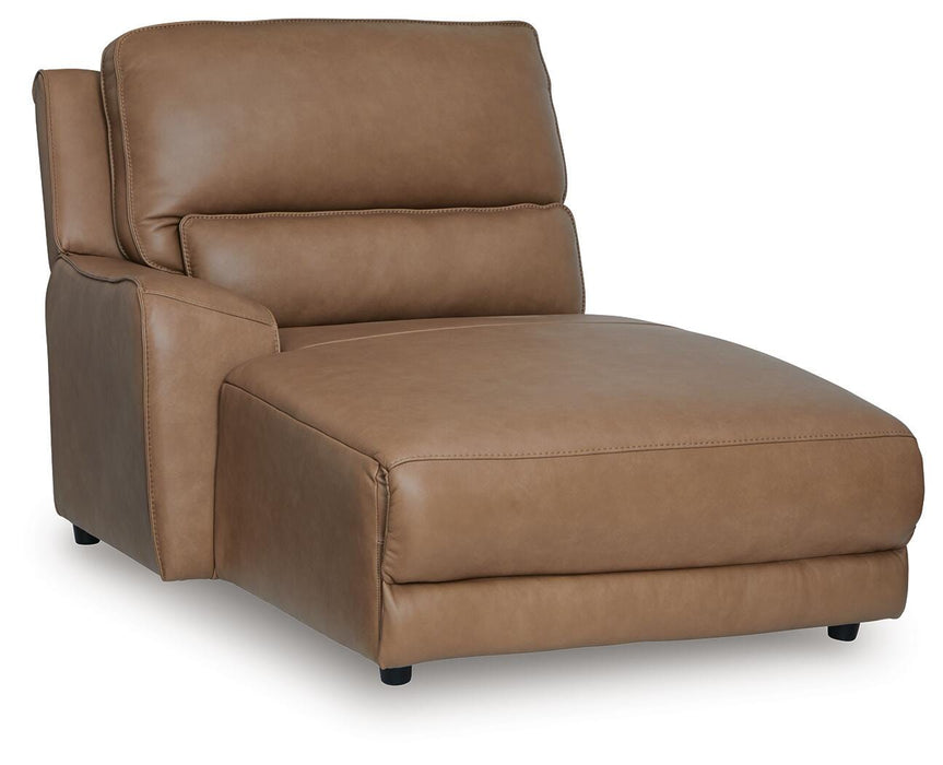 DeepWakes Power Reclining Sectional with Chaise - Valley Furniture (Rohnert Park, CA)