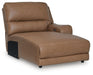 DeepWakes Power Reclining Sectional with Chaise - Valley Furniture (Rohnert Park, CA)