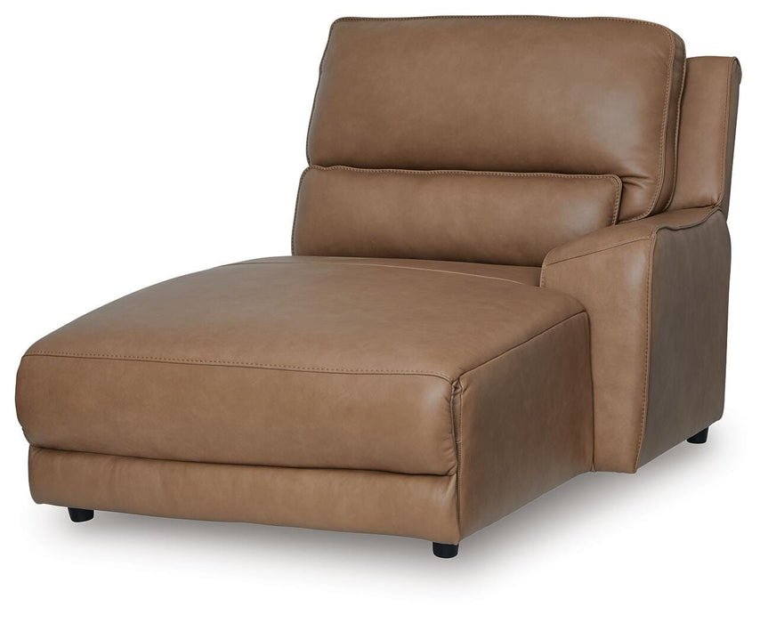 DeepWakes Power Reclining Sectional with Chaise - Valley Furniture (Rohnert Park, CA)
