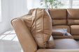 DeepWakes Reclining Sectional with Storage Console - Valley Furniture (Rohnert Park, CA)