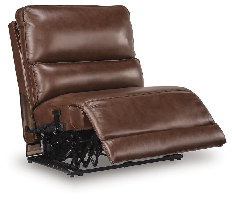DeepWakes Power Reclining Sectional with Chaise - Valley Furniture (Rohnert Park, CA)