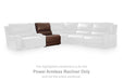 DeepWakes Power Reclining Sectional with Chaise - Valley Furniture (Rohnert Park, CA)