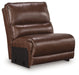DeepWakes Reclining Sectional with Storage Console - Valley Furniture (Rohnert Park, CA)