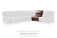 DeepWakes Power Reclining Sectional with Chaise - Valley Furniture (Rohnert Park, CA)