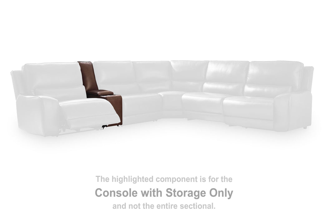 DeepWakes Power Reclining Sectional with Chaise - Valley Furniture (Rohnert Park, CA)