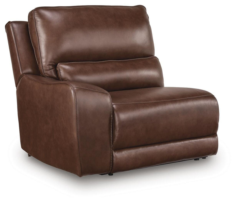 DeepWakes Power Reclining Sectional with Chaise - Valley Furniture (Rohnert Park, CA)