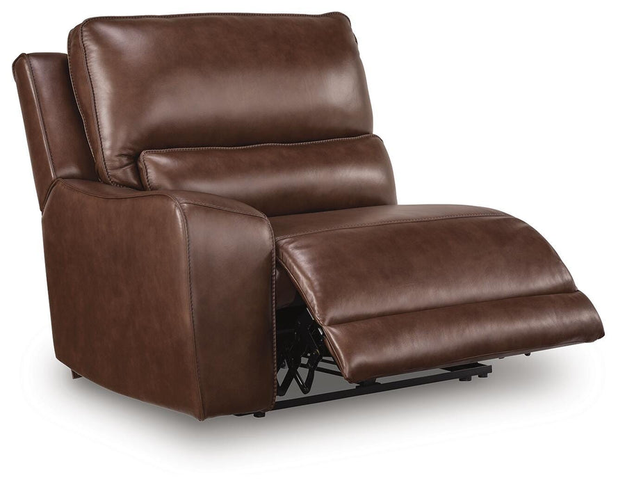 DeepWakes Power Reclining Sectional with Chaise - Valley Furniture (Rohnert Park, CA)