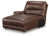 DeepWakes Power Reclining Sectional with Chaise - Valley Furniture (Rohnert Park, CA)