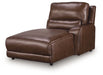 DeepWakes Reclining Sofa Chaise - Valley Furniture (Rohnert Park, CA)