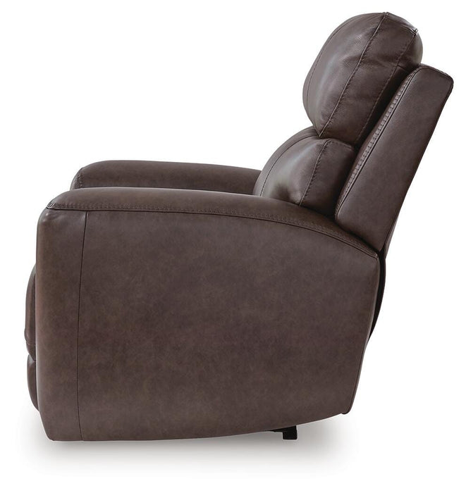 Crossplex Power Recliner - Valley Furniture (Rohnert Park, CA)