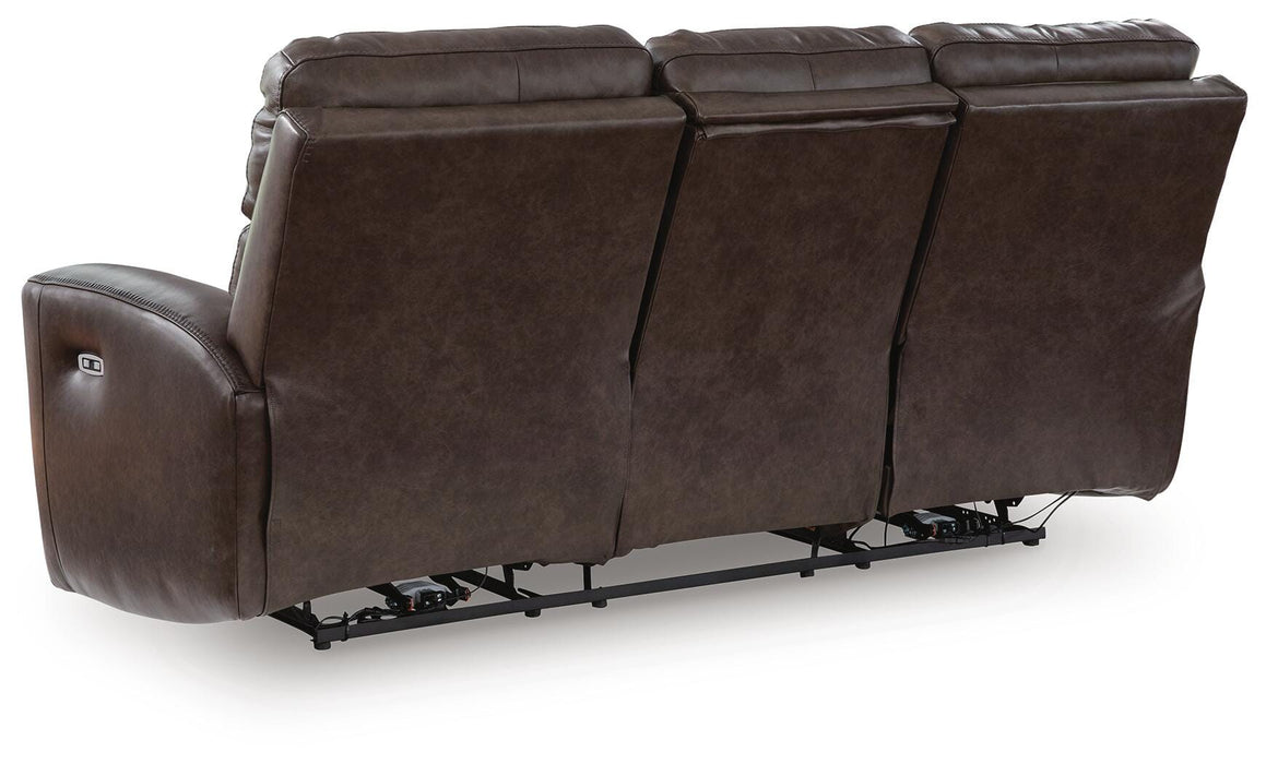 Crossplex Power Reclining Sofa - Valley Furniture (Rohnert Park, CA)