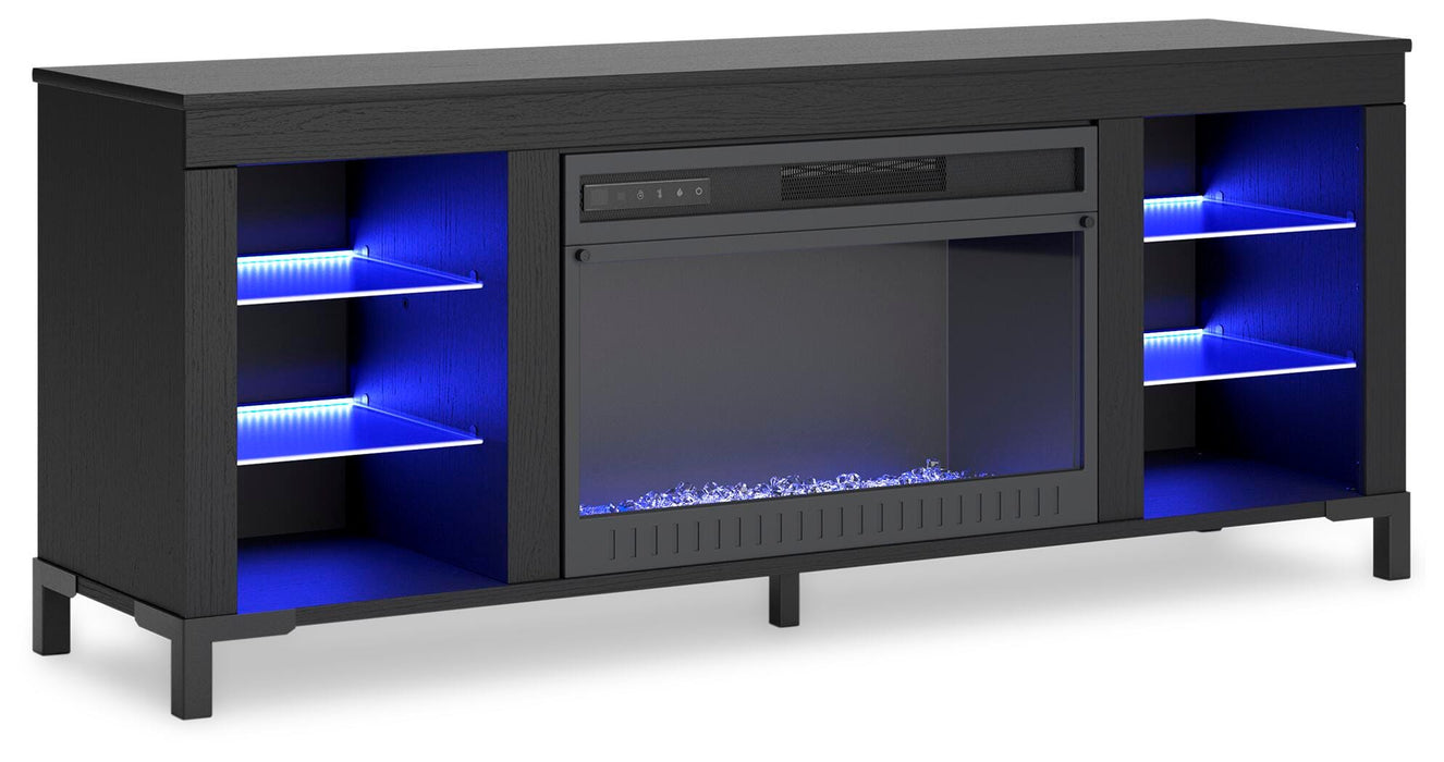 Cayberry 60" TV Stand with Electric Fireplace - Valley Furniture (Rohnert Park, CA)