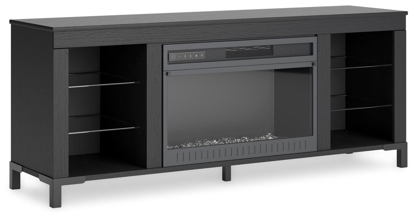 Cayberry 60" TV Stand with Electric Fireplace - Valley Furniture (Rohnert Park, CA)