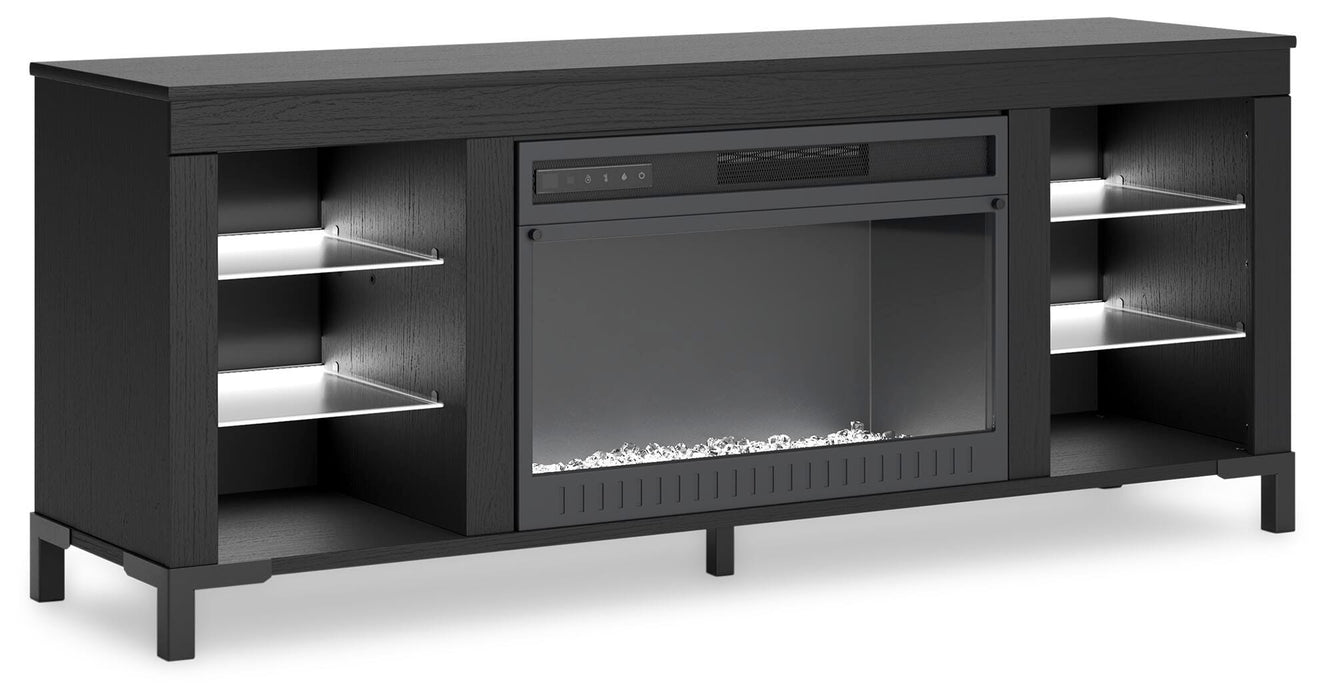 Cayberry 60" TV Stand with Electric Fireplace - Valley Furniture (Rohnert Park, CA)