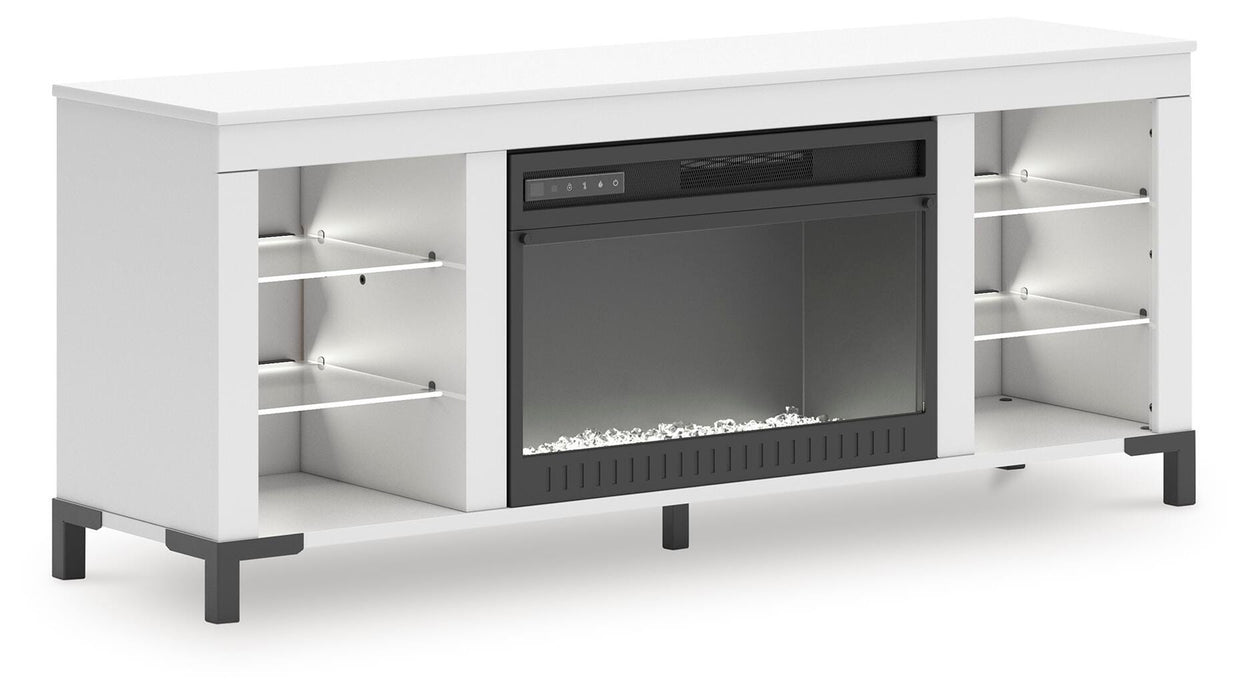 Brollevi 60" TV Stand with Electric Fireplace - Valley Furniture (Rohnert Park, CA)