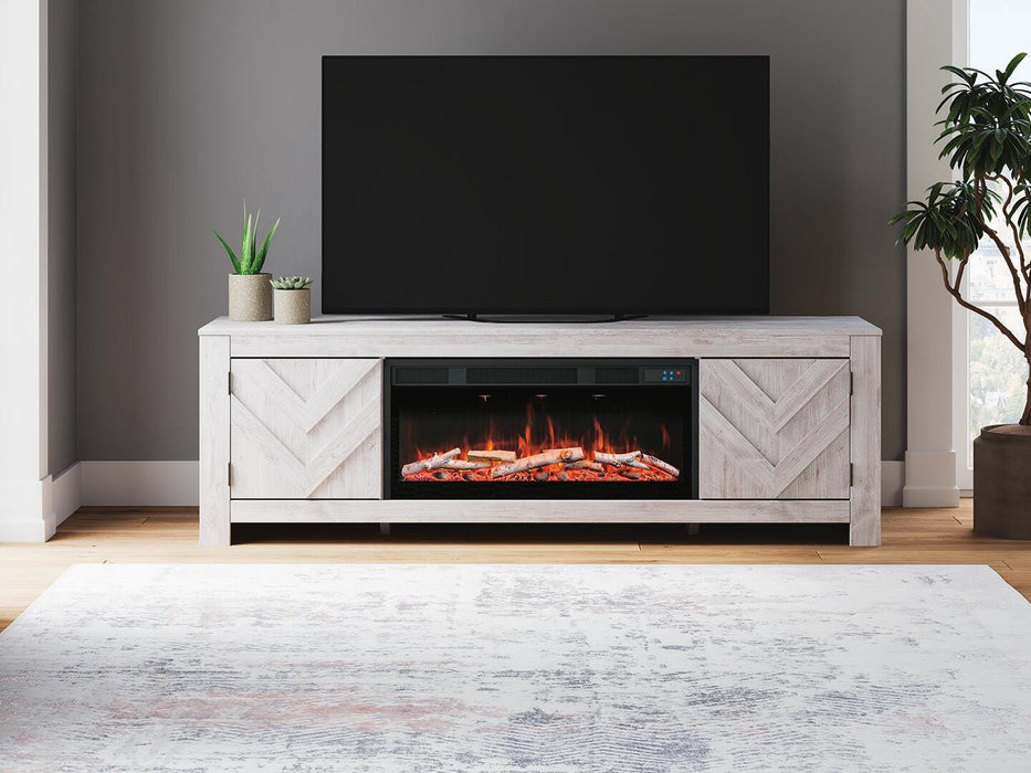Cayboni 71" TV Stand with Electric Fireplace - Valley Furniture (Rohnert Park, CA)