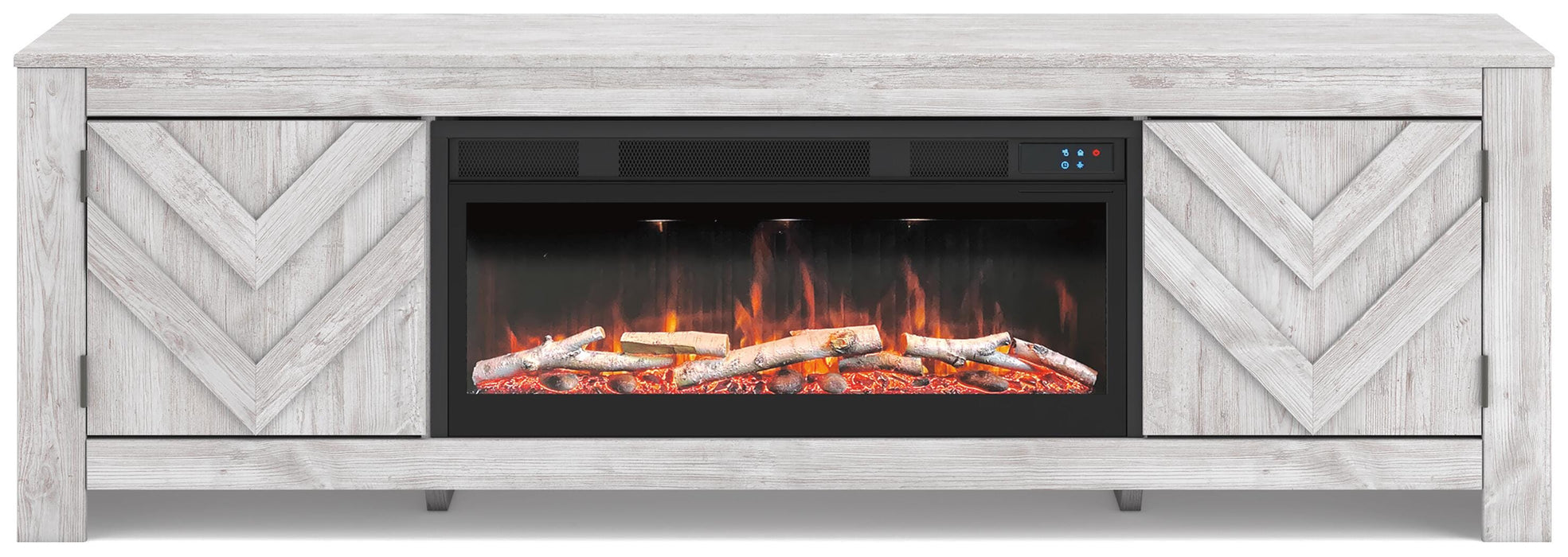 Cayboni 71" TV Stand with Electric Fireplace - Valley Furniture (Rohnert Park, CA)