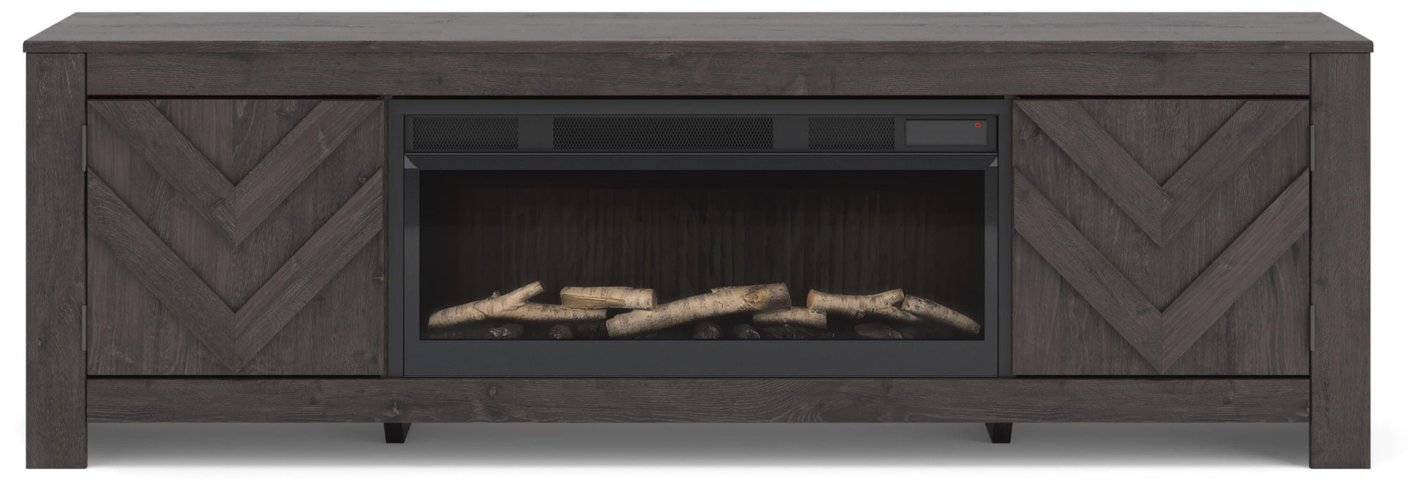 Cayboni 71" TV Stand with Electric Fireplace - Valley Furniture (Rohnert Park, CA)