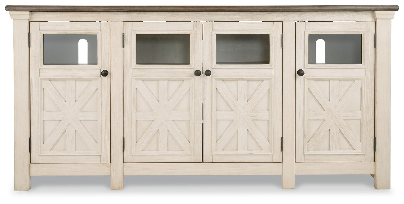 Bolanburg 74" TV Stand - Valley Furniture (Rohnert Park, CA)