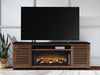 Kallari 84" TV Stand with Electric Fireplace - Valley Furniture (Rohnert Park, CA)