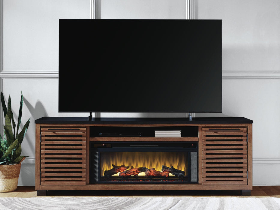 Kallari 84" TV Stand with Electric Fireplace - Valley Furniture (Rohnert Park, CA)