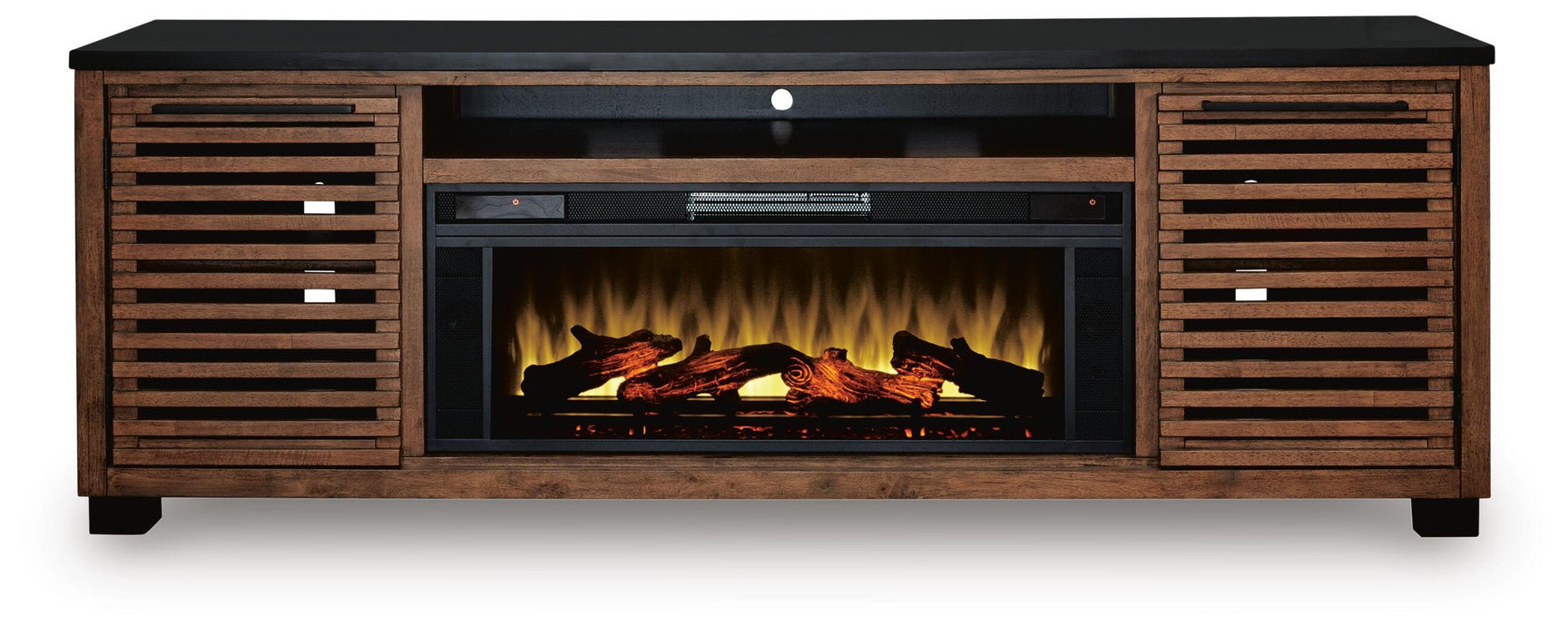 Kallari 84" TV Stand with Electric Fireplace - Valley Furniture (Rohnert Park, CA)