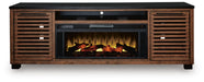 Kallari 84" TV Stand with Electric Fireplace - Valley Furniture (Rohnert Park, CA)