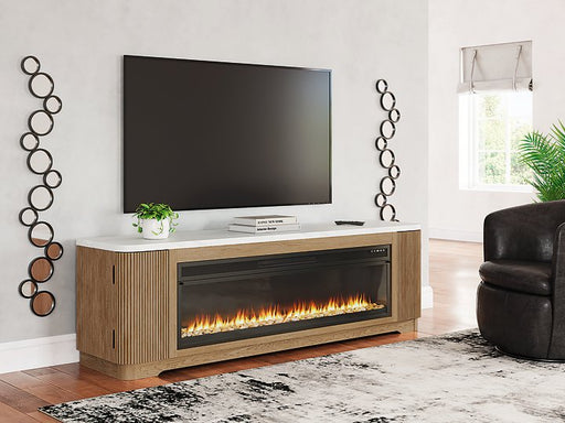 Camdill 80" TV Stand with Electric Fireplace - Valley Furniture (Rohnert Park, CA)