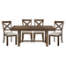 Bonner 5-Piece Dining Room Set - Valley Furniture (Rohnert Park, CA)